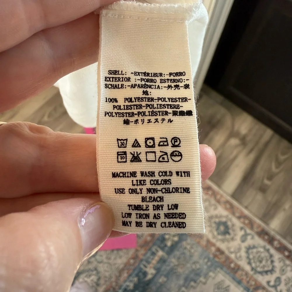 Free People Ivory Sleeveless Dress top size Medium - Picture 6 of 6